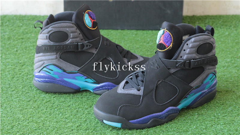 Authentic Air Jordan 8 Retro Aqua